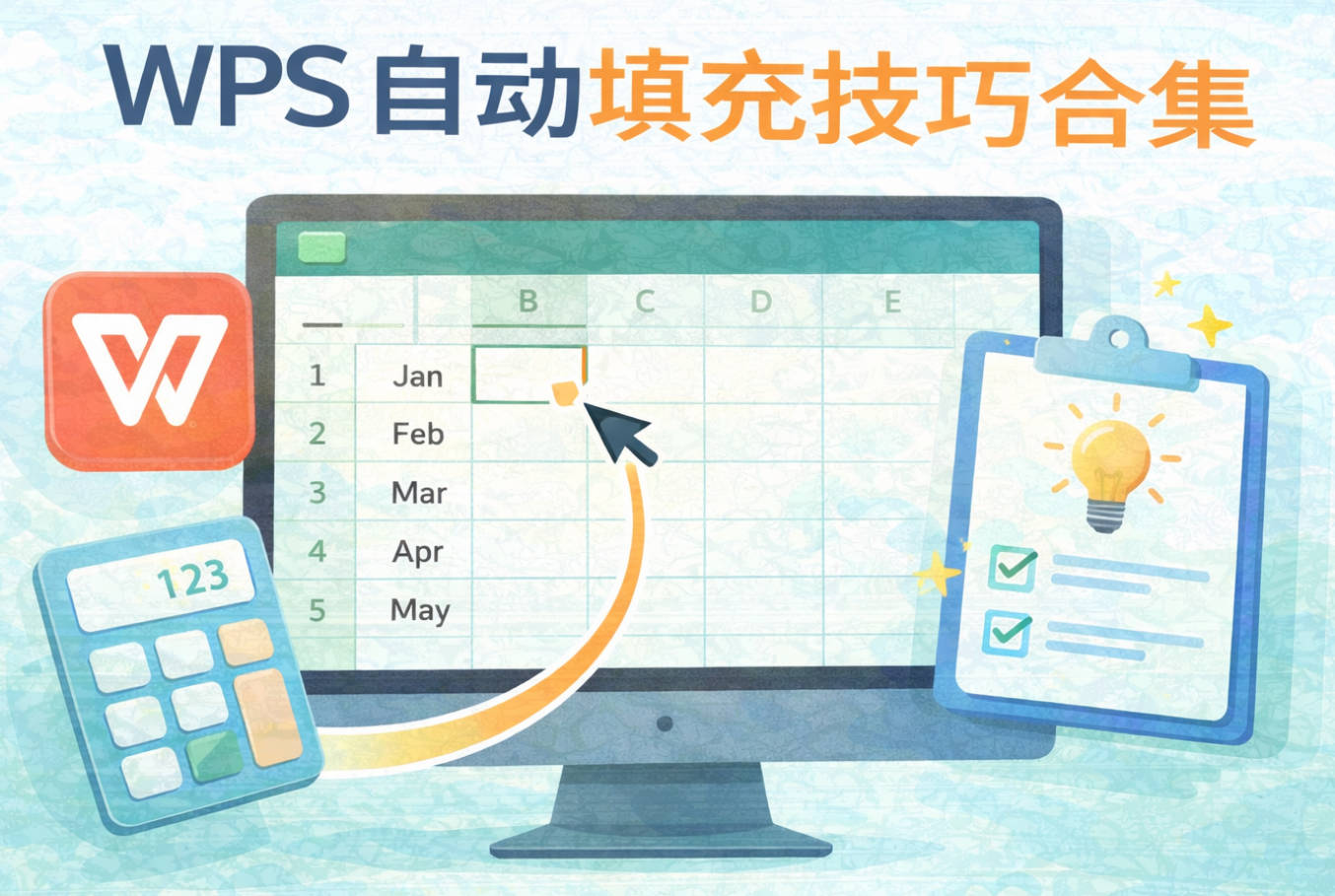 WPS自动填充技巧合集