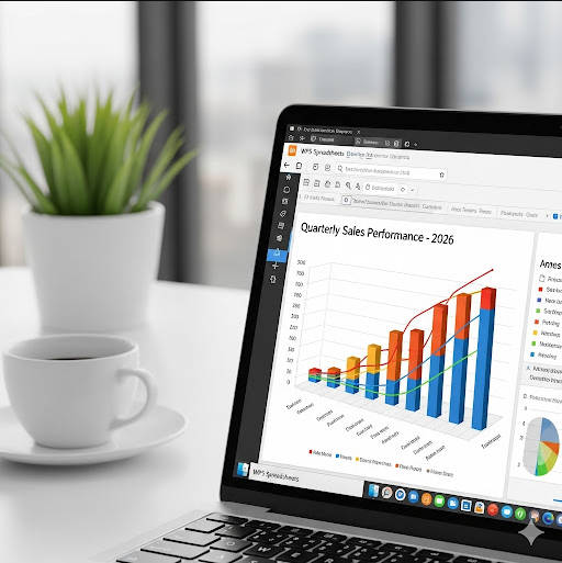 WPS表格怎么做图表