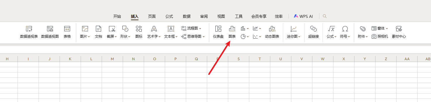 WPS表格怎么做图表