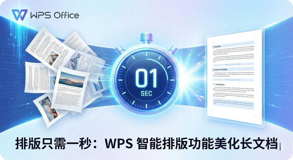 WPS 智能排版
