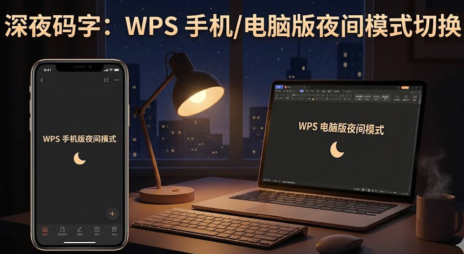 WPS夜间模式