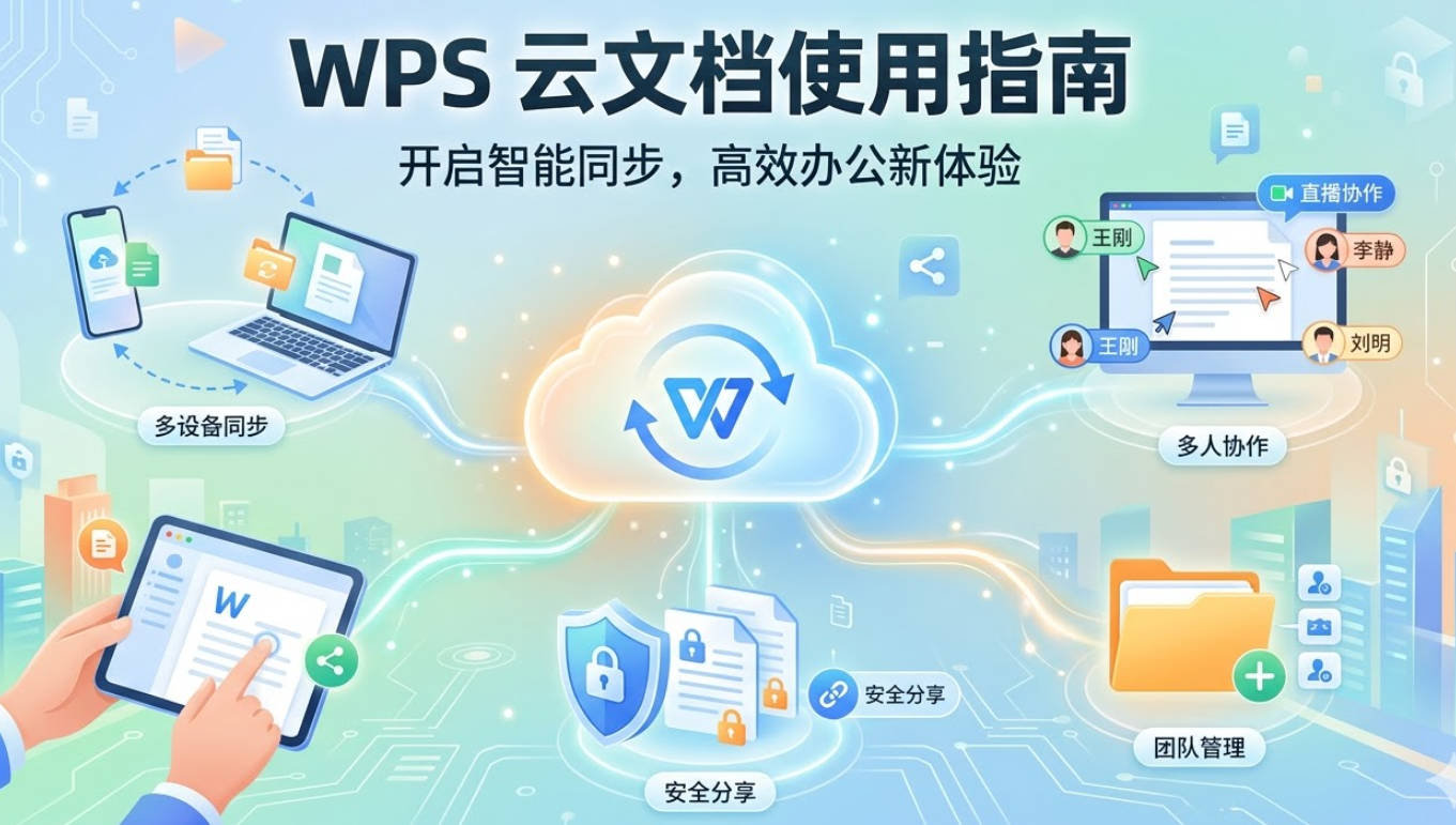 WPS 云文档怎么使用？